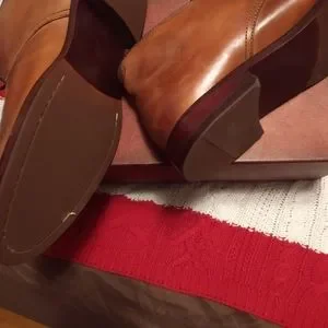 New with defect, Joseph Abound chukka boots, color tan, size 9.5,has coloration Joseph Abboud | Shoes | New With Defect Joseph Abound Chukka  main image 4